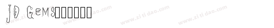 JD Gems字体转换